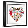 Spain Love-Marish-Framed Art Print