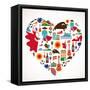 Spain Love-Marish-Framed Stretched Canvas