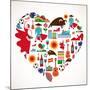 Spain Love-Marish-Mounted Art Print