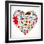 Spain Love-Marish-Framed Art Print