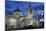 Spain, Madrid, Cathedral Nuestra Senora De Alpudena, Twilight-Chris Seba-Mounted Photographic Print