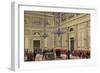 Spain. Madrid. Conference Hall of the Chamber of Deputies. 19th Century. Colored.-null-Framed Giclee Print