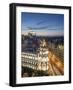 Spain, Madrid, Metropolis Building and Gran Via-Michele Falzone-Framed Premium Photographic Print