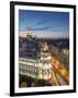 Spain, Madrid, Metropolis Building and Gran Via-Michele Falzone-Framed Photographic Print