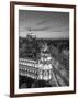 Spain, Madrid, Metropolis Building and Gran Via-Michele Falzone-Framed Photographic Print