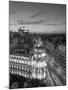 Spain, Madrid, Metropolis Building and Gran Via-Michele Falzone-Mounted Photographic Print