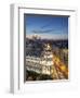 Spain, Madrid, Metropolis Building and Gran Via-Michele Falzone-Framed Photographic Print