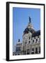 Spain, Madrid. Metropolis building on Grand Via.-Julie Eggers-Framed Photographic Print