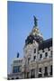 Spain, Madrid. Metropolis building on Grand Via.-Julie Eggers-Mounted Photographic Print