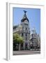 Spain, Madrid. Metropolis building on Grand Via.-Julie Eggers-Framed Photographic Print