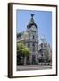 Spain, Madrid. Metropolis building on Grand Via.-Julie Eggers-Framed Photographic Print