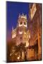 Spain, Madrid, Palacio De Comunicaciones, Plaza De Cibeles, Evening-Chris Seba-Mounted Photographic Print