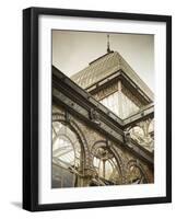 Spain, Madrid, Parque Del Buen Retiro Park, Palacio De Cristal, Crystal Palace Exhibition Space-Walter Bibikow-Framed Photographic Print