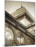 Spain, Madrid, Parque Del Buen Retiro Park, Palacio De Cristal, Crystal Palace Exhibition Space-Walter Bibikow-Mounted Photographic Print