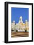 Spain, Madrid. Plaza De Cibeles with Famous Fountain and Town Hall Building Behind-Matteo Colombo-Framed Photographic Print