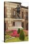 Spain, Madrid, Plaza De La Villa, Monument, Don Alvaron-Chris Seba-Stretched Canvas