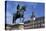 Spain, Madrid, Plaza Mayor, Equestrian Statue of Philip Iii, 1616-Pietro Tacca-Stretched Canvas