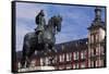 Spain, Madrid, Plaza Mayor, Equestrian Statue of Philip Iii, 1616-Pietro Tacca-Framed Stretched Canvas