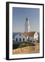 Spain, Majorca, Far De Capdepera, Lighthouse, Stone Wall-Rainer Mirau-Framed Photographic Print