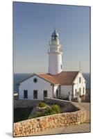 Spain, Majorca, Far De Capdepera, Lighthouse, Stone Wall-Rainer Mirau-Mounted Photographic Print