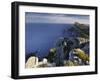 Spain, Majorca, Formentor Peninsula, Rock, the Mediterranean Sea-Rainer Mirau-Framed Photographic Print