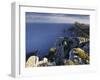 Spain, Majorca, Formentor Peninsula, Rock, the Mediterranean Sea-Rainer Mirau-Framed Photographic Print