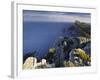 Spain, Majorca, Formentor Peninsula, Rock, the Mediterranean Sea-Rainer Mirau-Framed Photographic Print