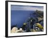 Spain, Majorca, Formentor Peninsula, Rock, the Mediterranean Sea-Rainer Mirau-Framed Photographic Print