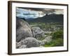 Spain, Majorca, Serra De Tramuntana, Val D'En Marc, Rock-Rainer Mirau-Framed Photographic Print