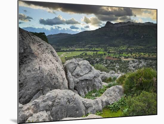 Spain, Majorca, Serra De Tramuntana, Val D'En Marc, Rock-Rainer Mirau-Mounted Photographic Print