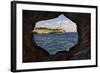 Spain, Mallorca, East Coast, Lighthouse of Portocolom, Punta De S'Homonet, Rock Hole-Rainer Mirau-Framed Photographic Print