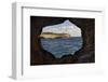 Spain, Mallorca, East Coast, Lighthouse of Portocolom, Punta De S'Homonet, Rock Hole-Rainer Mirau-Framed Photographic Print