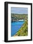 Spain, Menorca. Cliffside view.-Hollice Looney-Framed Photographic Print