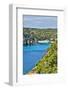 Spain, Menorca. Cliffside view.-Hollice Looney-Framed Photographic Print