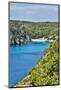 Spain, Menorca. Cliffside view.-Hollice Looney-Mounted Photographic Print