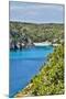Spain, Menorca. Cliffside view.-Hollice Looney-Mounted Photographic Print