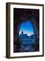 Spain, Menorca. Lighthouse at Cavalleria at sunrise.-Hollice Looney-Framed Photographic Print