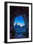 Spain, Menorca. Lighthouse at Cavalleria at sunrise.-Hollice Looney-Framed Photographic Print