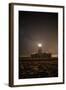 Spain, Menorca. Milky Way over the lighthouse.-Hollice Looney-Framed Photographic Print