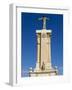 Spain, Menorca; Statue of Christ at Monte Toro, the Highest Point on the Island-John Warburton-lee-Framed Photographic Print