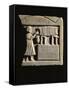 Spain, Merida, Bas-Relief Depicting a Tavern Scene-null-Framed Stretched Canvas