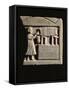 Spain, Merida, Bas-Relief Depicting a Tavern Scene-null-Framed Stretched Canvas