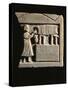 Spain, Merida, Bas-Relief Depicting a Tavern Scene-null-Stretched Canvas