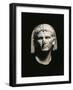 Spain, Merida, Veiled Head of the Emperor Augustus-null-Framed Giclee Print