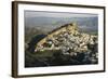 Spain, Montefrio, Andalusia, Aerial Town and Church-David Barnes-Framed Photographic Print