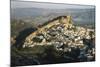 Spain, Montefrio, Andalusia, Aerial Town and Church-David Barnes-Mounted Photographic Print
