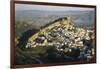 Spain, Montefrio, Andalusia, Aerial Town and Church-David Barnes-Framed Photographic Print