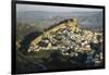 Spain, Montefrio, Andalusia, Aerial Town and Church-David Barnes-Framed Photographic Print