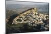 Spain, Montefrio, Andalusia, Aerial Town and Church-David Barnes-Mounted Photographic Print