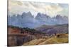 Spain, Montserrat 1906-A Wallace Rimington-Stretched Canvas